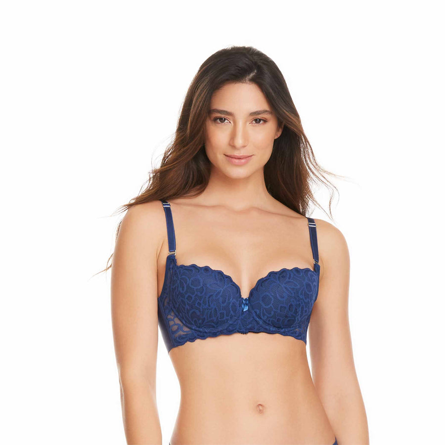 Brasiere Olivia de Encaje Navy