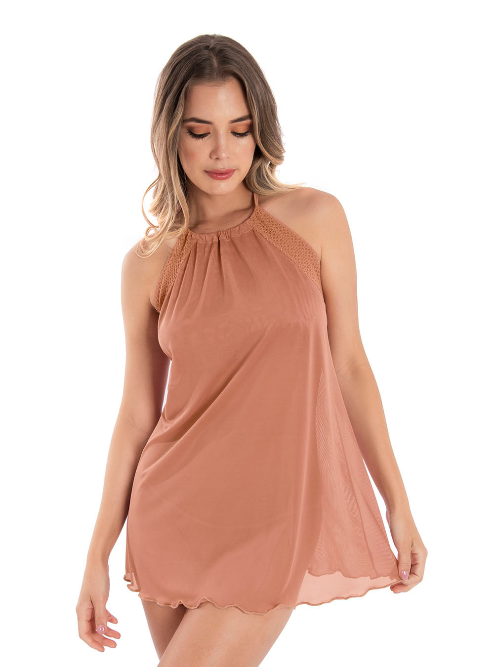 Pijama Pipa Caramelo Velvet