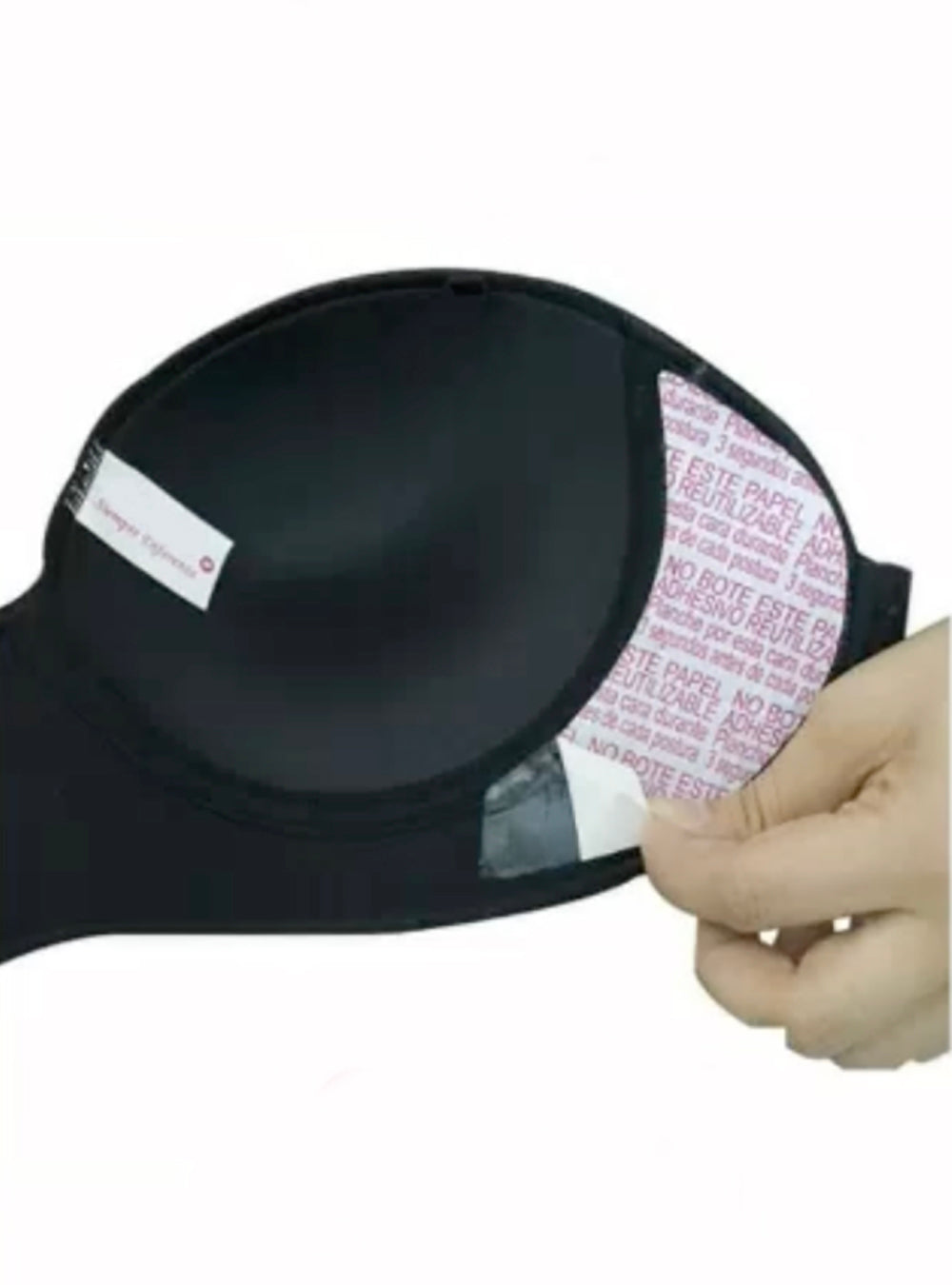 BRASIERE ADHESIVO con COPA Negro 120