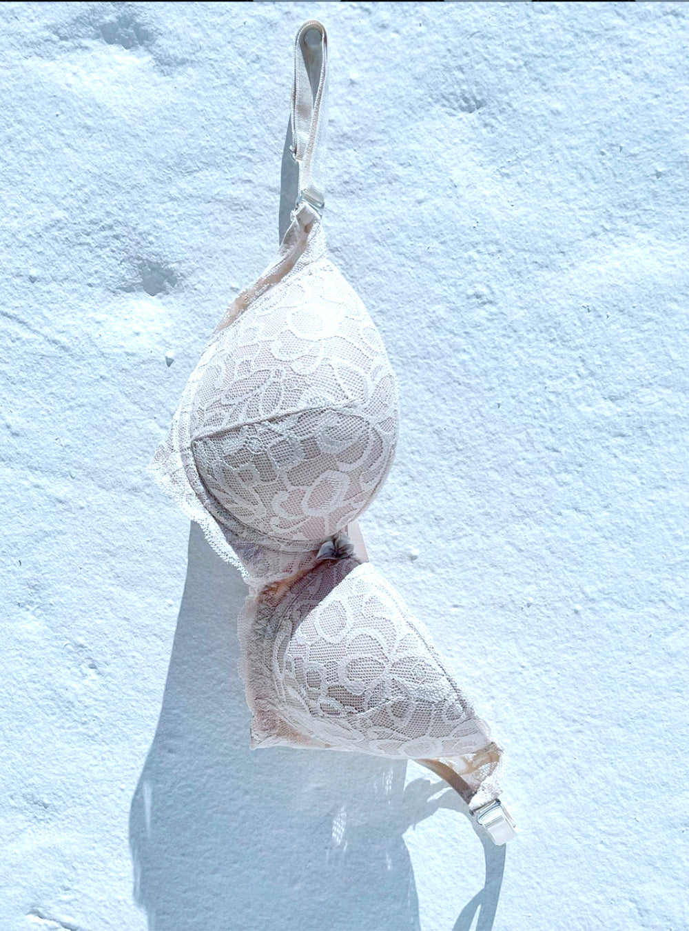 Brasiere Olivia de Encaje Blanco