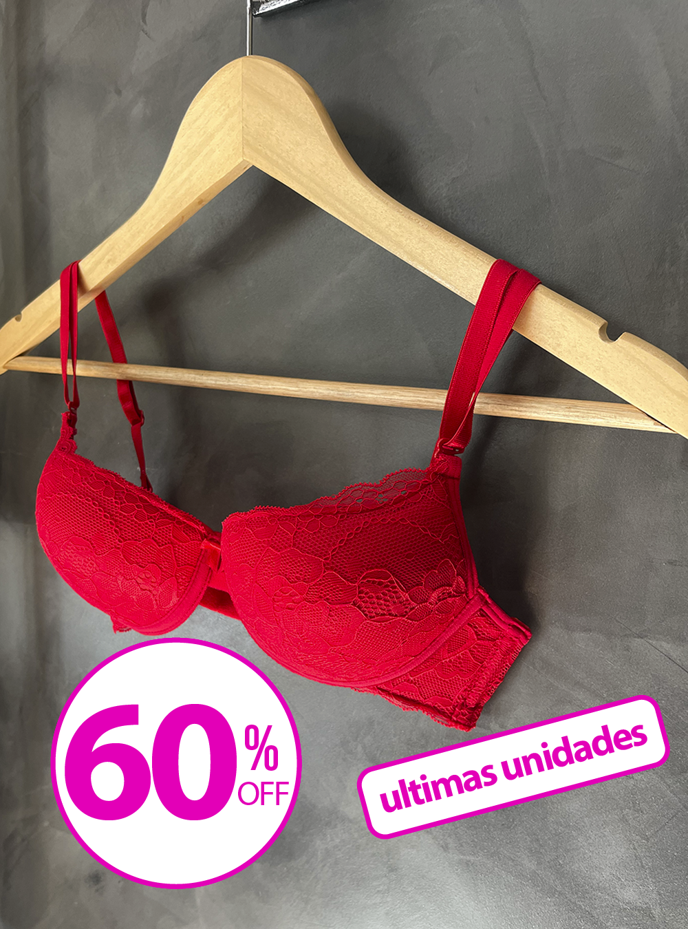 Brasiere Ofelia Rojo