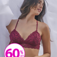 Bralette Margarita de Encaje con Copas Vino
