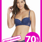 Brasiere Olivia de Encaje Navy