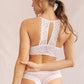 Bralette Margarita de Encaje con Copas Blanco