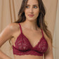 Bralette Lili de Encaje 1001 Vino